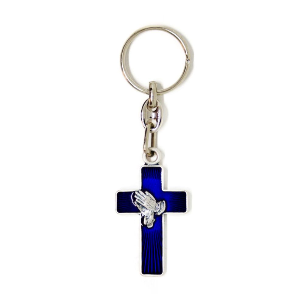<span class="jp_product_title">Praying Hands with Cross keychain</span>